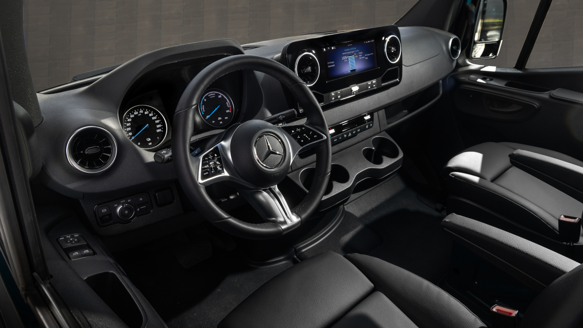 Sprinter Cockpit Vorstellung Mercedes-Benz eSprinter | Automobilwoche.de