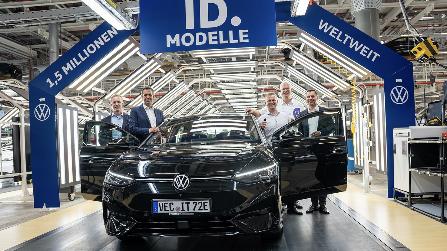 1,5 Millionen VW ID-Fahrzeuge