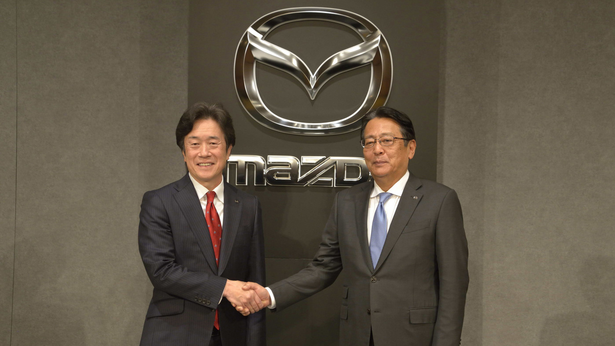 Mazda-Führungswechsel: Masahiro Moro und Akira Marumoto