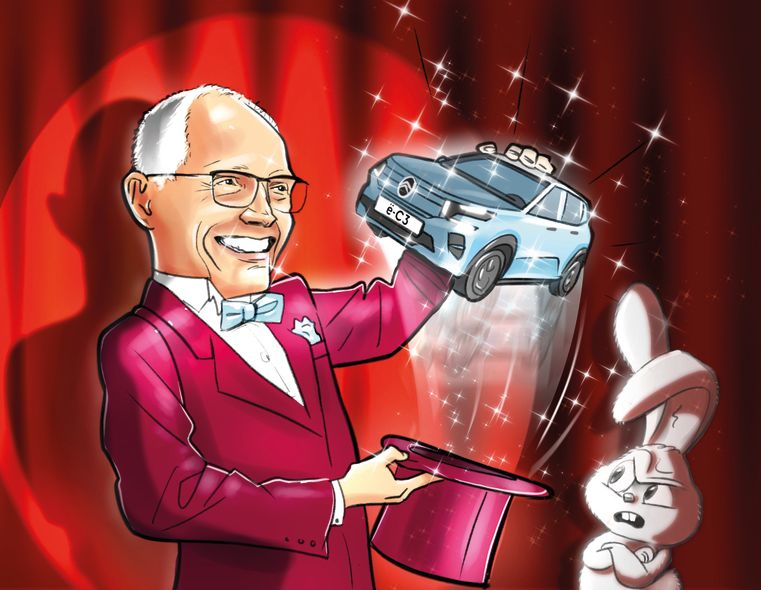 Sternzeichen Tavares zaubert e-C3 aus dem Hut