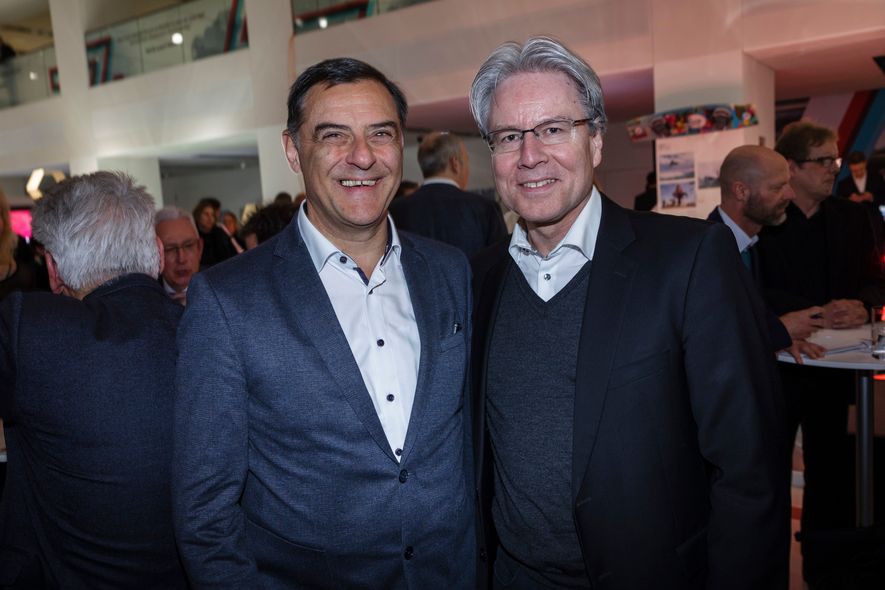 Porsche Vorstände Michael Steiner und Andreas Haffner