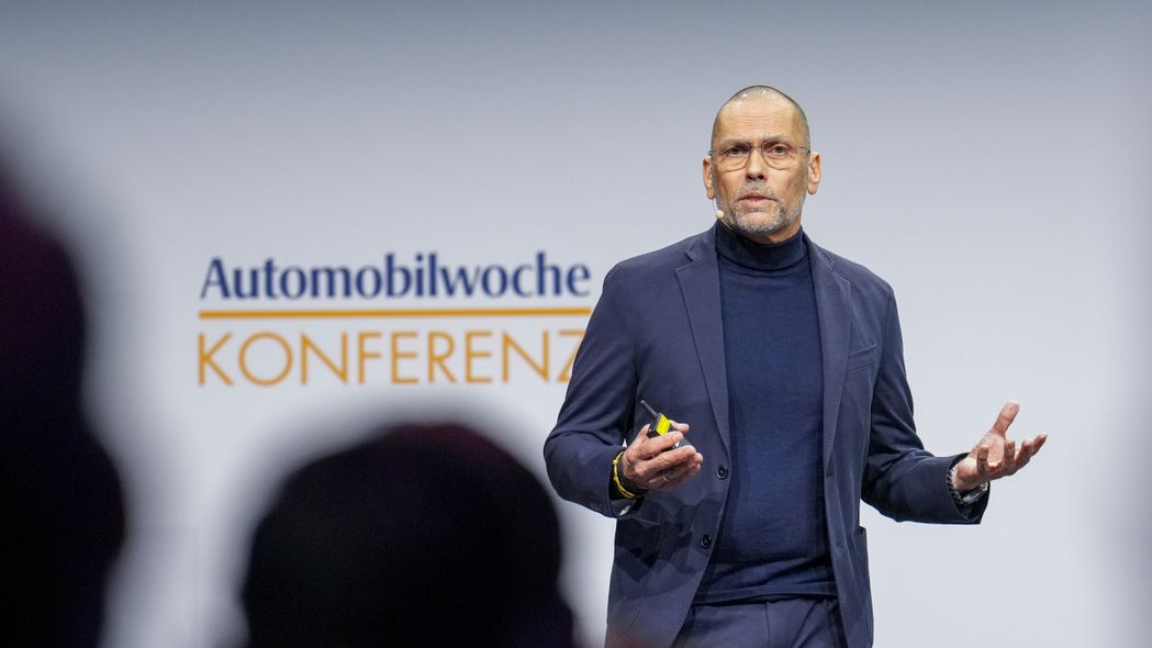Andreas-Christoph Hofmann auf der Automobilwoche Konferenz 2024
