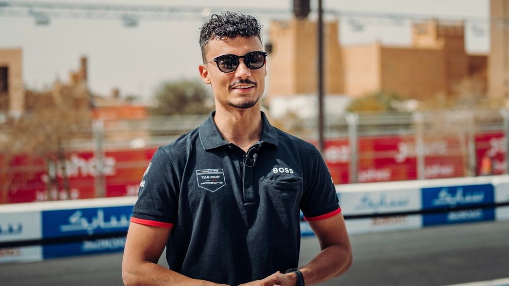 Ansys, Teil von Synopsys - Pascal Wehrlein beim Interview in Diriyah in Saudi Arabien
