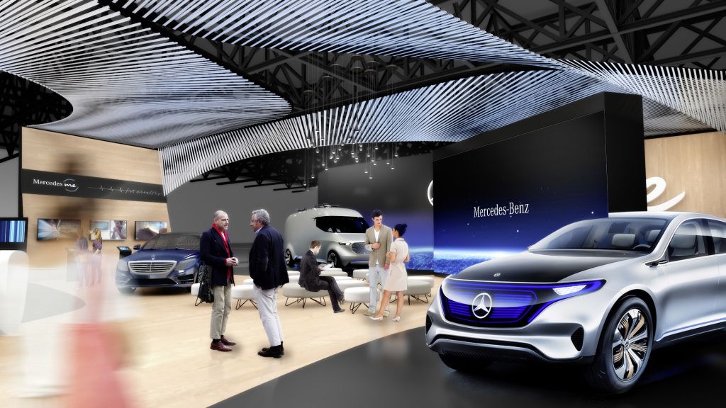 Mercedes-Benz Concept EQ und Vision Van: