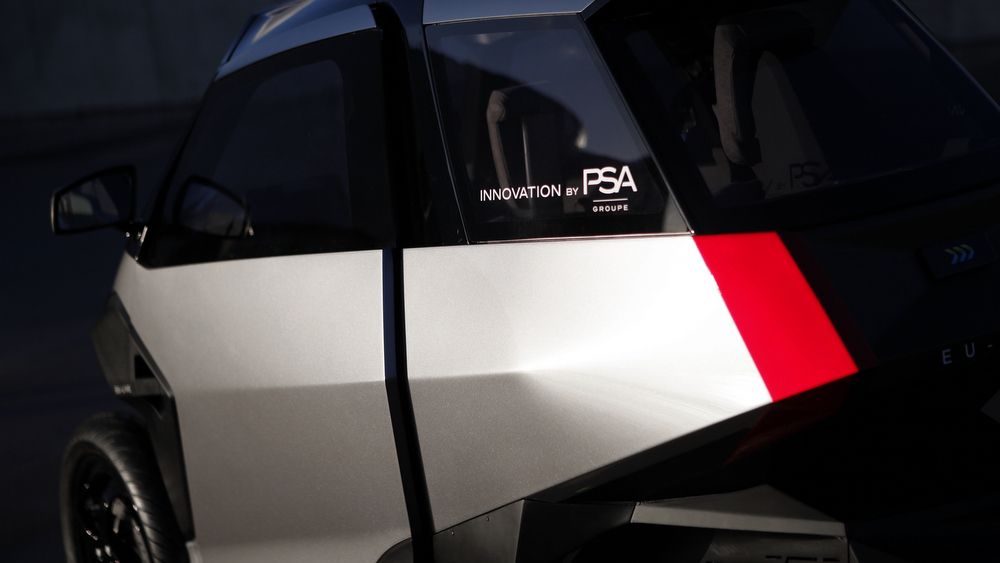 PSA Leichtfahrzeug-Studie mit Plug-in-Hybridantrie