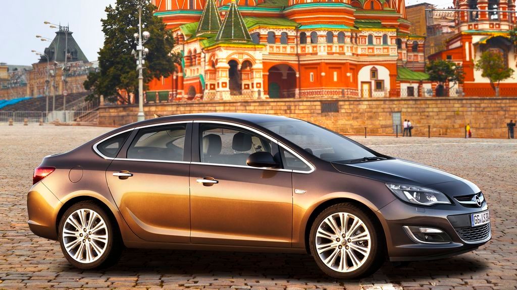 Opel Astra in Russland: