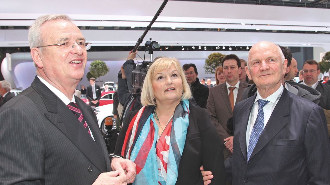 Martin Winterkorn, Ursula und Ferdinand Piech:
