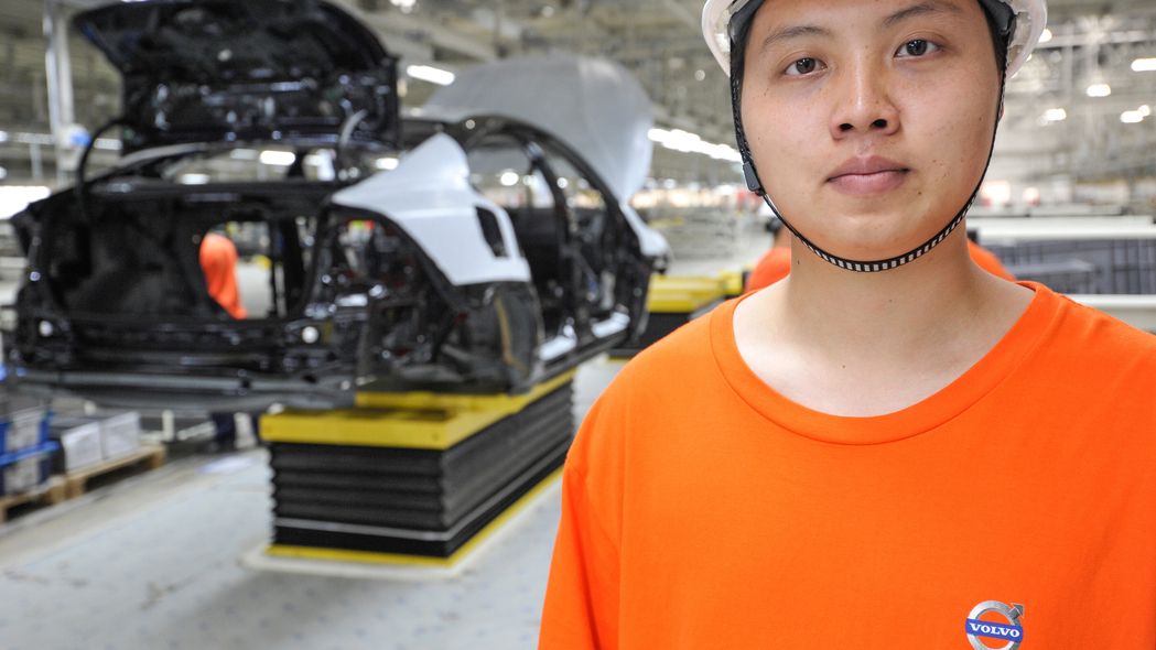 Volvo-Werk Chengdu in China: