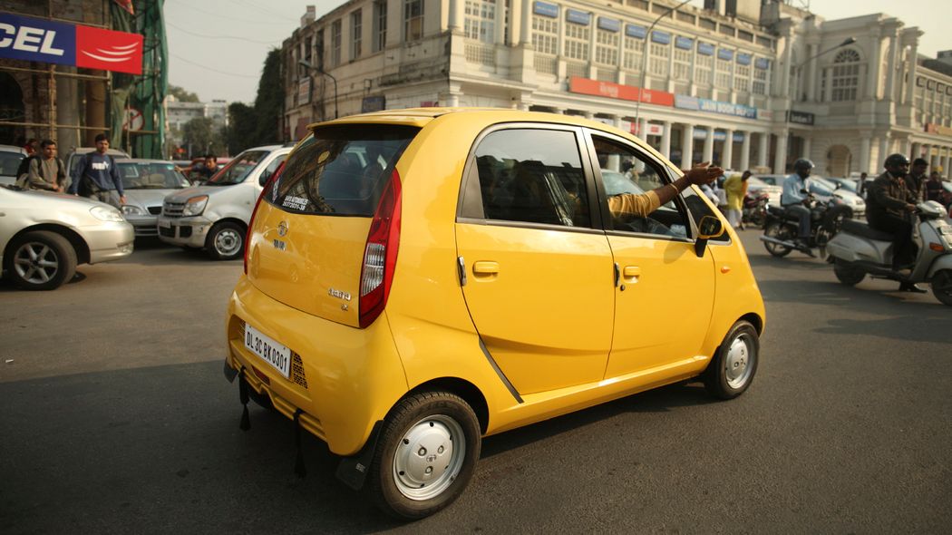Tata Nano in Indien: