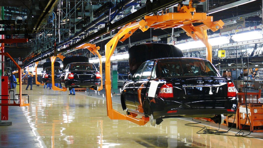 Produktion bei Lada: