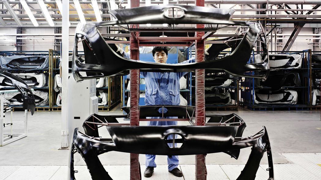 Produktion in Nanjing in China: