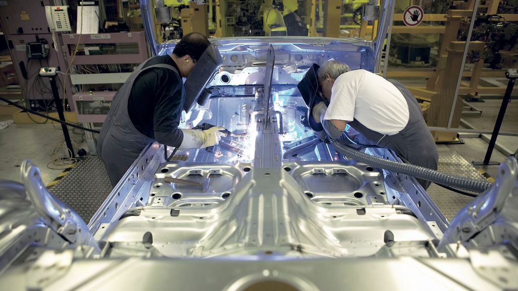 Karosseriebau in Zuffenhausen: