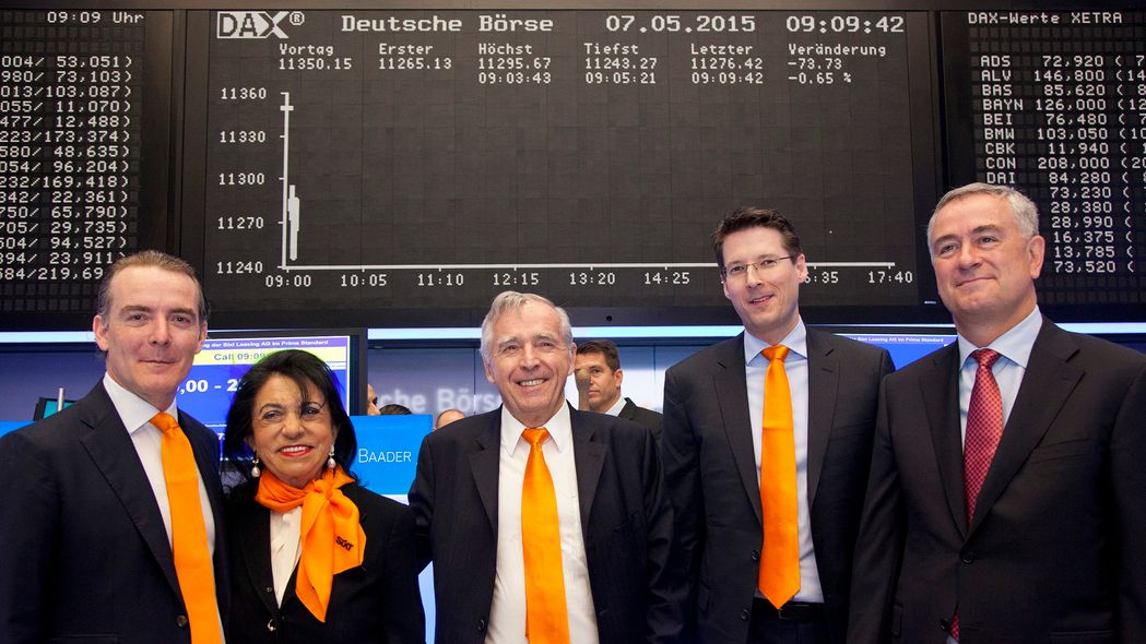 Börsengang von Sixt Leasing im Mai 2015: