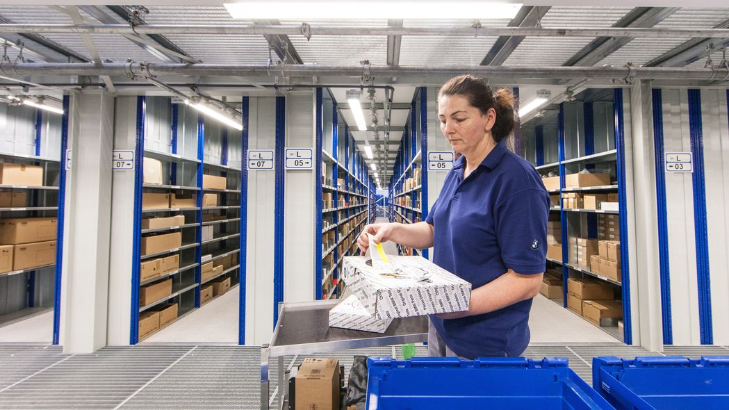 Zentrales BMW-Ersatzteillager Dingolfing: