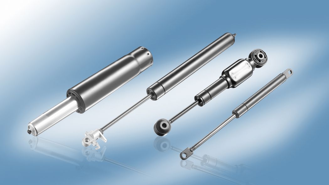 Gasfedern und Stoßdämpfer