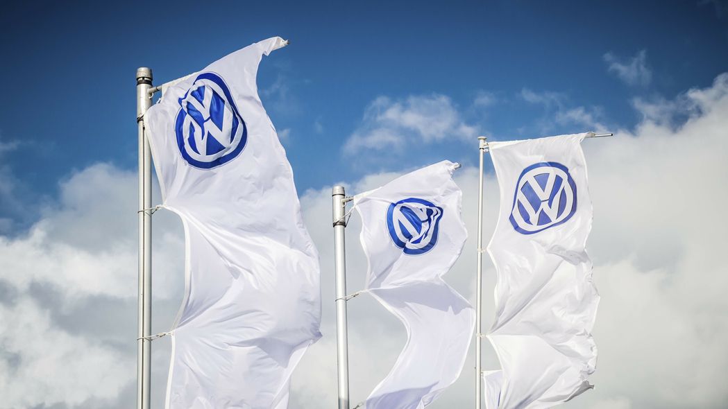VW-Fahnen: