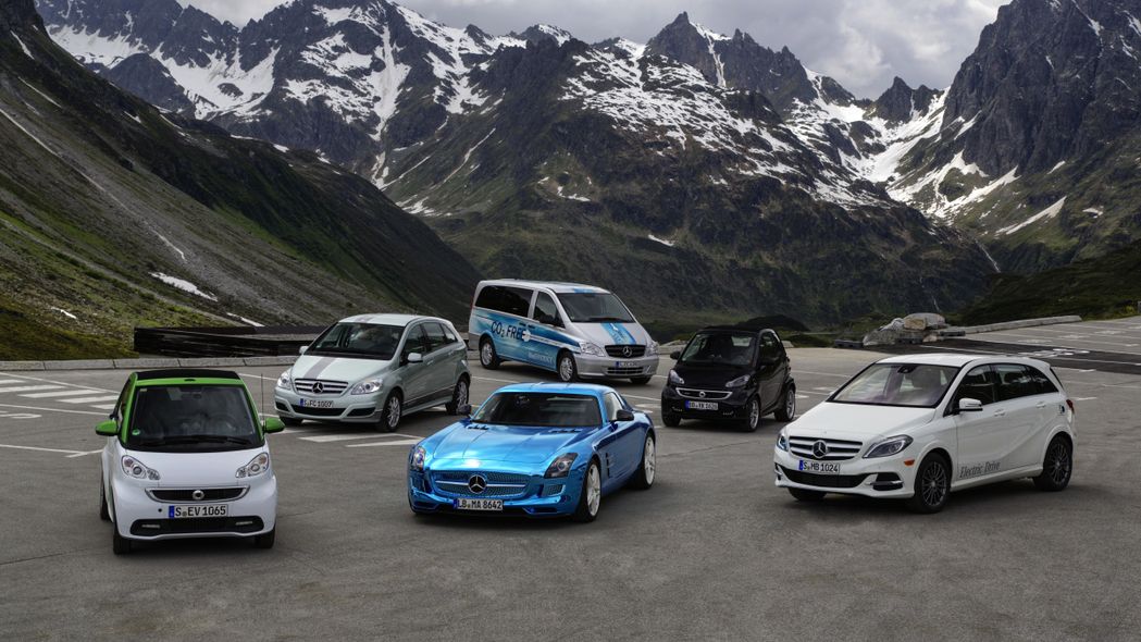 Elektroautos Daimler: