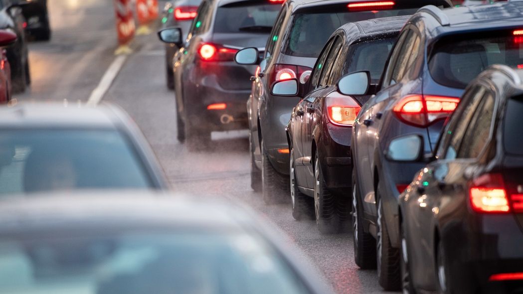 Verkehr, Stadt, Feintaub, Abgase, Luftverschmutzun