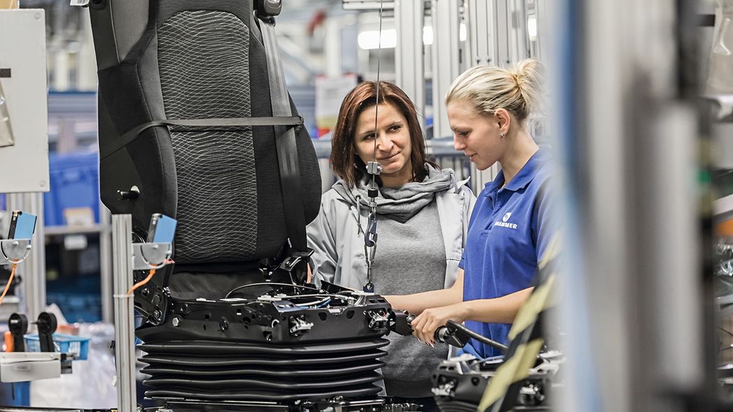 Produktion bei Grammer: