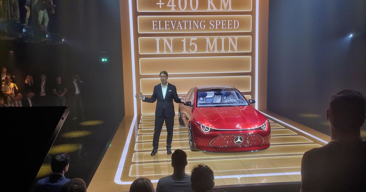 Vorstellung CLA auf der IAA München 750 Kilometer Reichweite, aber