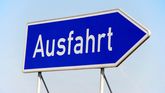Autobahnausfahrt: