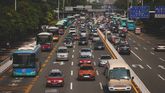 Straßenverkehr in China: