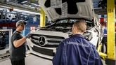 Produktion bei Mercedes-Benz:
