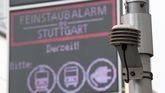 Feinstaubalarm, Messstation, Stuttgart, Diesel, Be