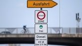 Umweltzone, Dieselfahrverbot, Verkehr, Stadt, Stic