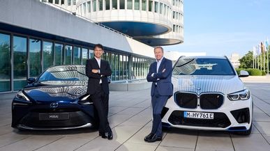 Wasserstoffkooperation BMW-Toyota