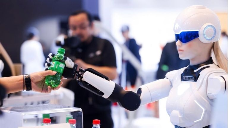 Humanoider Roboter Mornine