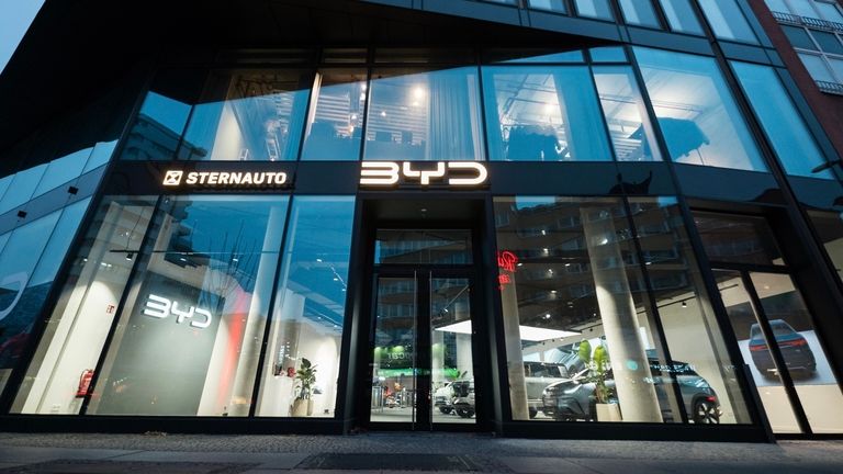 Sternauto BYD Store Berlin