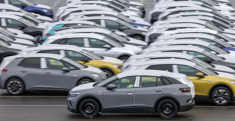  Volkswagen ID.4  Neuwagen im VW Werk Zwickau