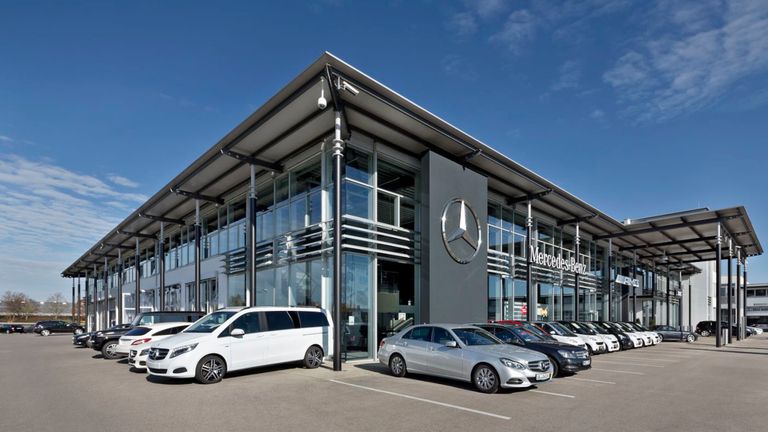 Mercedes-Niederlassung Ulm