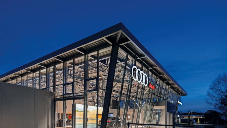 Audi-Standort Feser-Heise Dessau der Feser-Graf-Gruppe