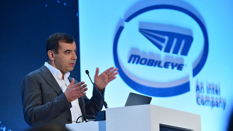 Mobileye-Gründer und -CEO Amnon Shashua