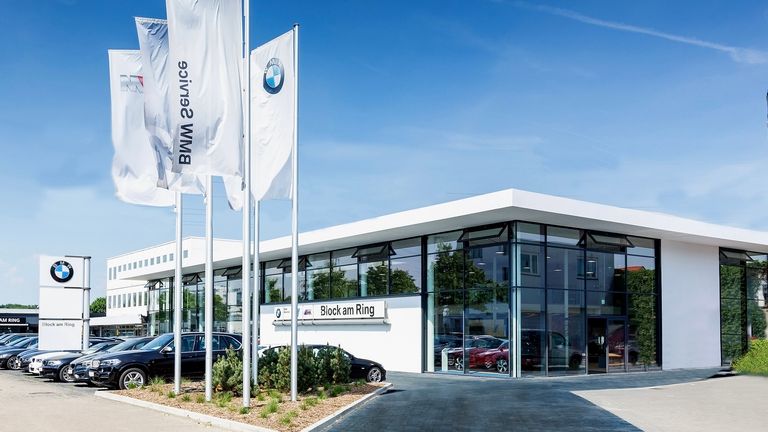 BMW-Händler Block am Ring