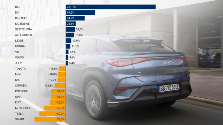 BYD KBA-Zahlen Q1 2025