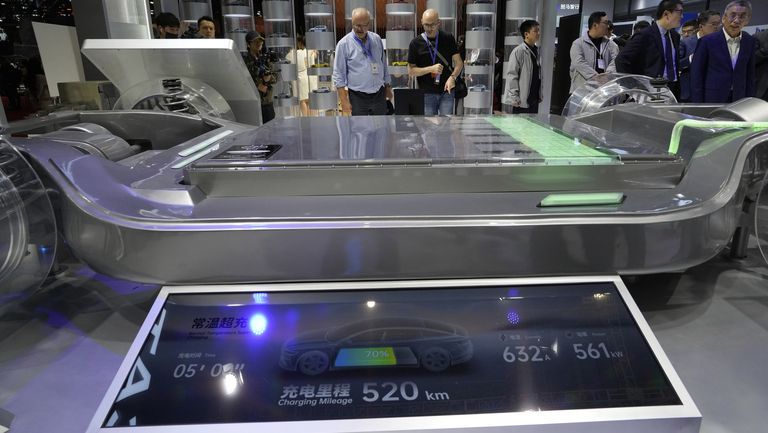 CATL-Stand bei Auto Shanghai 2025