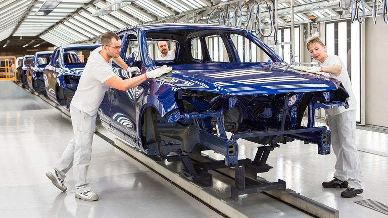 VW Touareg Werk Bratislava