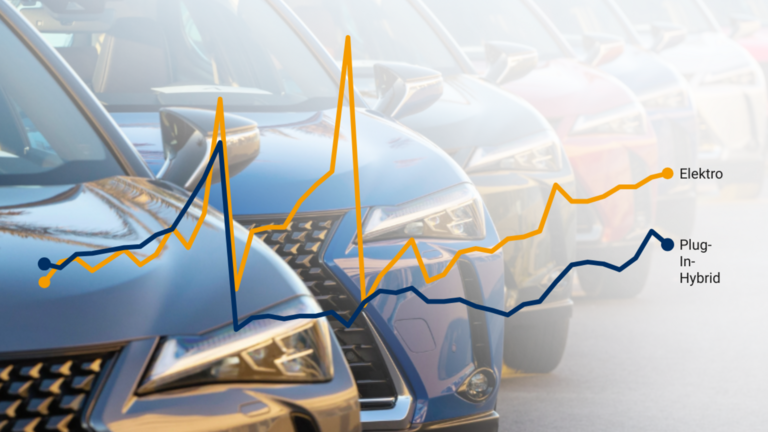 Autoflotte und Infografik