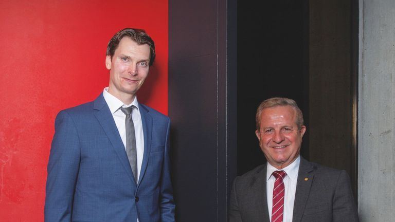 Jan-Hendrik Hülsmann und Thomas Peckruhn