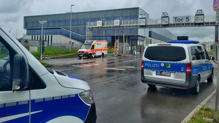 Schüsse Factory 56 Sindelfingen Mercedes Polizei