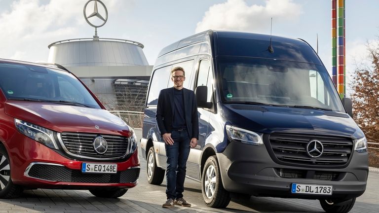 Van-Chef Mathias Geisen Mercedes