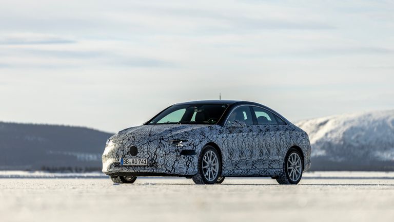 Prototyp des Mercedes CLA