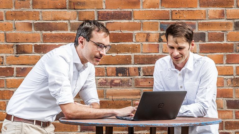 Start-up Claudius Jehle und Sebastian Stoll CTO