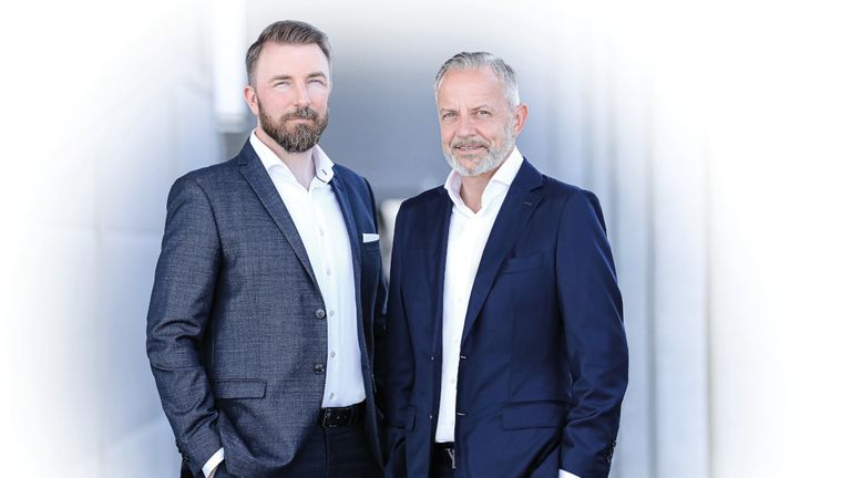 Geschäftsführer Till Heinrich und Markus Kugler, Autohausgruppe Feser-Graf