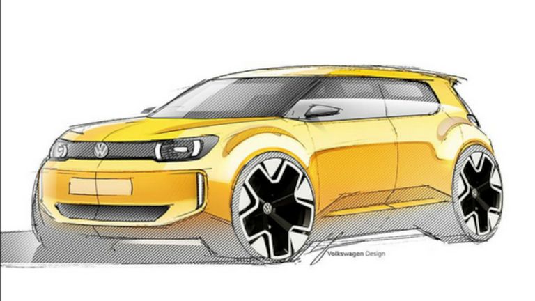 Skizze des VW ID.1