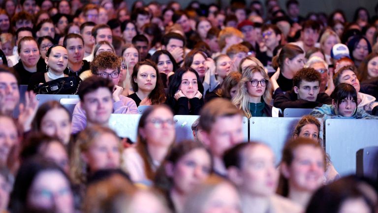 Studenten im Hörsaal