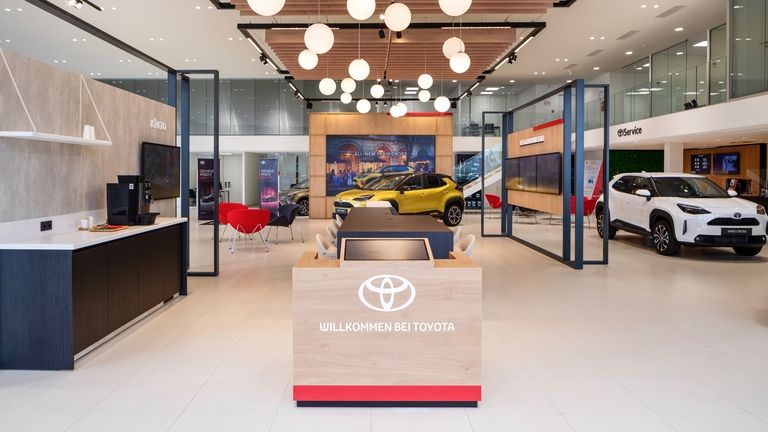 Neuer Toyota Showroom 2022
